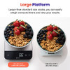 ETEKCITY DIGITAL FOOD KITCHEN SCALE 304 STAINLESS STEEL-SILVER 22LB EKS-L221-SUS