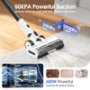 KLARPUL CORDLESS VACUUM CLEANER 600W 50KPA 70MINS RUNTIME FAST CHARGING - WHITE
