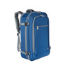 Amazon Basics Travel Backpack, Carry-On with 40L Expandable Storage - Navy