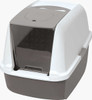 CATIT AIRSIFT CAT LITTER PAN, LARGE - GRAY WHITE