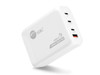 SIIG 100W GaN PD Combo Power Charger, 4-Port high-power portable charger w/ 3