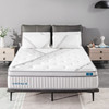 LECHEPUSSLEEP KING MATTRESS 14'' HYBRID MEMORY FOAM MATTRESSES SPRINGS - WHITE New
