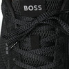 HUGO BOSS SNEAKERS KAI RUNN RUNNER SHOES - SIZE: MEN 12 (EU M46) - BLACK