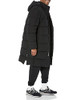 AMAZON ESSENTIALS MENS HOODED LONG PUFFER COAT - SIZE 6X-LARGE - BLACK