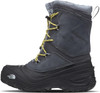 NORTH FACE TEEN ALPENGLOW V WATERPROOF BOOT 13 LITTLE KID VANADIS-GRAY/MELD-GRAY