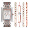 FOLIO WOMEN'S THREE-HAND TWO-TONE WATCH - SILVER/ROSE -  FMDFL2088