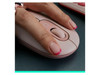 Logitech POP Mouse - Wireless - 32.81 ft - Bluetooth - Lilac - Scroll Wheel - 4