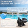 MAKHOON Upgrade Pool Pressure Side Sweeper Professional Solution 4 Bar - Black New