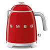 SMEG Mini Kettle with Double Wall Anti Slip Base and Water Level Indicator -Red