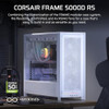CORSAIR FRAME 5000D RS MODULAR HIGH AIRFLOW MID-TOWER PC CASE – WHITE