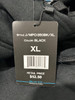 BLUE ICE PULLOVER FLEECE MEN'S HOODIE - SIZE: MEN XL - BLACK