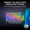 RAZER BLACKWIDOW V4 75% MECHANICAL GAMING KEYBOARD RZ03-05003600-R3U1 - White