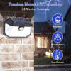 BRIGHTEVER SOLAR OUTDOOR LIGHTS, 2 PACK SUPER BRIGHT 178 LEDS MOTION SENSOR New