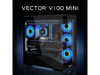 Lian Li VECTOR V100 MINI Micro Form Factor Compact PC Case, Panoramic Tempered