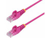 StarTech 30ft Pink Slim CAT6 Ethernet Cable Model N6PAT30PKS