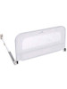 SUMMER INFANT SINGLE FOLD SAFETY BEDRAIL, FITS TWIN FULL QUEEN BEDS - WHITE