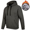 BLUE ICE PREMIUM CLOTHING MEN'S FLEECE-LINED PULLOVER HOODIE, SIZE XL - CHARCOAL