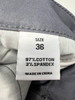 START MEN'S FLEX STRETCH COTTON CARGO PANTS - SIZE: MEN 36 - GRAY New
