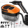 FOLOLICX STEAM CLEANER FOR HOME & CAR 15S FAST HEAT HANDHELD - ORANGE