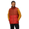 MARMOT MEN'S GUIDES DOWN STAND-COLLAR VEST - SIZE: MEN S - PECAN/SUMAC New