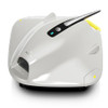 POOLMR CORDLESS ROBOTIC POOL CLEANER - ABOVE GROUND POOL VACUUM - WHITE/BLACK