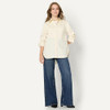 AMAZON ESSENTIALS DEMI'S PICK WOMEN'S OVERSIZED-FIT COTTON SIZE M - CREAM New