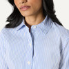 Amazon Essentials Women's Regular-Fit Stretch Poplin Button-Up Dress Shirt New