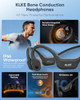 KLKE OPEN-EAR BONE CONDUCTION HEADPHONES, IP66 WATERPROOF, Z3 - DARK GRAY