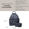 BAGGALLINI ALL DAY BACKPACK WITH RFID PHONE WRISTLET - FRENCH NAVY