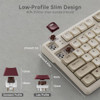RK ROYAL KLUDGE N80 Low Profile Mechanical Keyboard w/Smart Screen & Knob