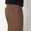 AMAZON BASICS MEN'S RELAXED FIT DUCK UTILITY WORKWEAR PANTS - CHOCOLATE - 36x32 New
