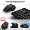 GENERIC WIRELESS KEYBOARD MOUSE COMBO 2.4G WAVE KEYS ERGONOMIC KEYBOARD/PC