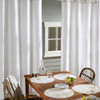 TOWN & COUNTRY BASICS CABANA CURTAIN LIGHT FILTERING OPACITY 54"x96" - WHITE New