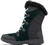 COLUMBIA WOMEN'S ICE MAIDEN II SNOW BOOT - SIZE: WOMEN 7.5W - BLACK/OXYGEN