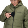 MARMOT WOMEN'S GUIDES DOWN HOODY - SIZE:L - OLIVE GROVE New