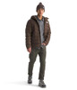NF0A8A36 The North Face Men Aconcagua 3 Lined Hoodie Wind Resistant Brown S New