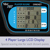 VIPER 787 ELECTRONIC DARTBOARD, ULTRA THIN SPIDER FREE Floating Segments - BLACK