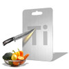 QIANYING TITANIUM CUTTING BOARD - 100% PURE, 14.2"L X 9.8"W - SILVER New