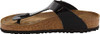 BIRKENSTOCK GIZEH UNISEX LEATHER SANDALS SIZE MEN 4 WOMEN 6 PATENT BLACK