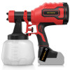 CORDLESS BRUSHLESS PAINT SPRAYER, 4 NOZZLES - RED