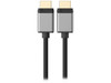 Alogic SSULHD02-SGR 6.56 ft. (2.0m) Space Grey Slim Super Ultra 8K HDMI to HDMI