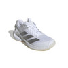 JS2890 ADIDAS WOMEN ADIZERO UBERSONIC 5 TENNIS SHOES SIZE 7.5 SILVER MET WHITE