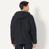 AMAZON BASICS MEN'S INSULATED RELAXED FIT HOODED WORKWEAR JACKET LARGE - BLACK New