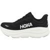 1162011 HOKA MEN'S BONDI 9 RUNNING SHOES BLACK/WHITE SIZE 10.5
