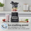 HAMILTON BEACH WAVE CRUSHER BLENDER FOR SMOOTHIES - BLACK & STAINLESS STEEL