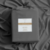 KATHY IRELAND BAMBOO COOLING 6 PIECE SHEET SET DEEP POCKETS - QUEEN - CHARCOAL New