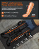 JZBRAIN FULL LEG AIR COMPRESSION RECOVERY BOOTS SYSTEM FE-7400 - BLACK