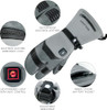 MOUNT TEC EXPLORER 5 MENS WOMENS BATTERY HEATED GLOVES 3-FINGER MITTEN S - GRAY New