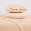 BIBB HOME 2000 COUNT 6-PIECE RAYON BAMBOO SHEET SET CAL KING BLUSH
