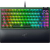 RAZER BLACKWIDOW V4 75% MECHANICAL GAMING KEYBOARD CHROMA RGB - PHANTOM GREEN